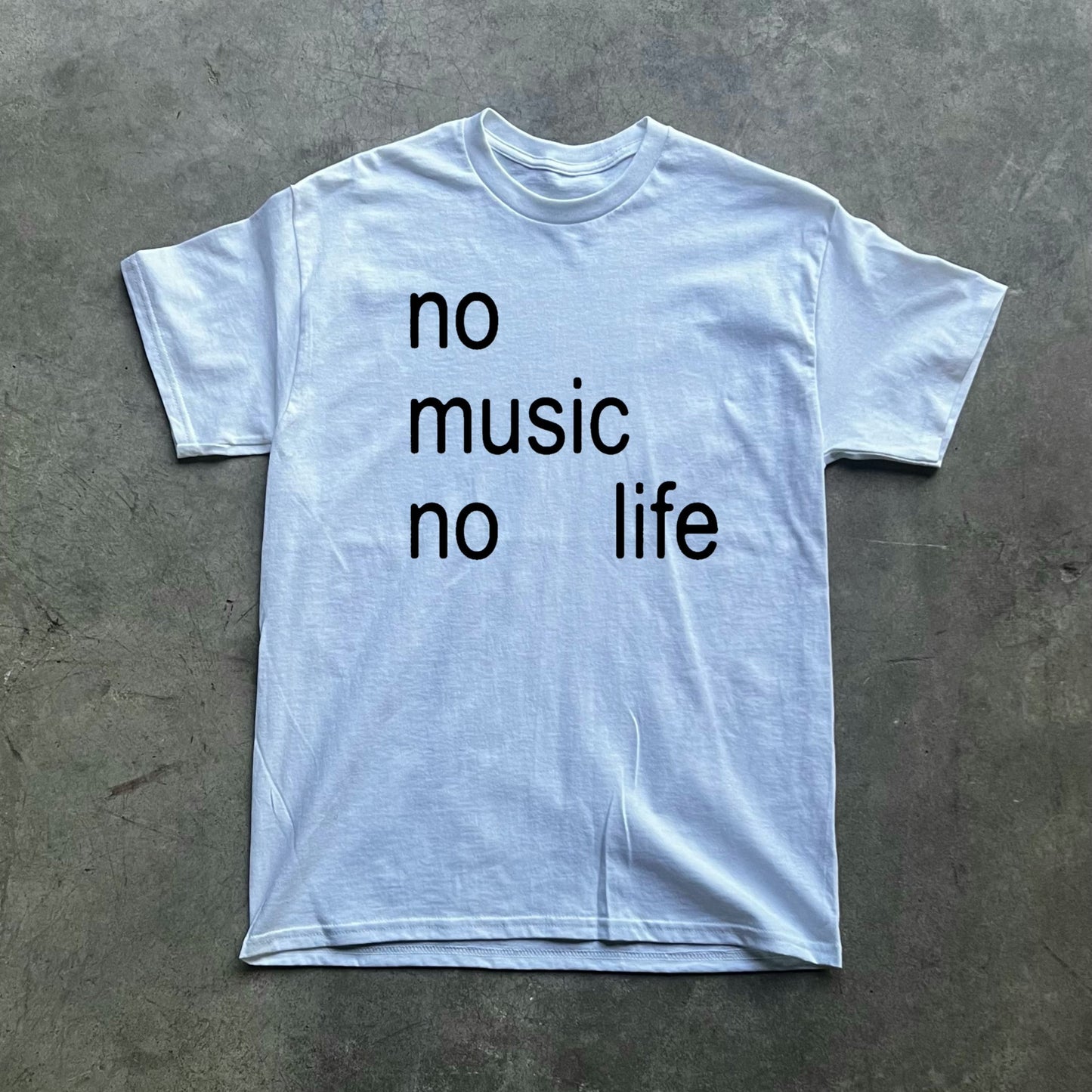 no music no life tee