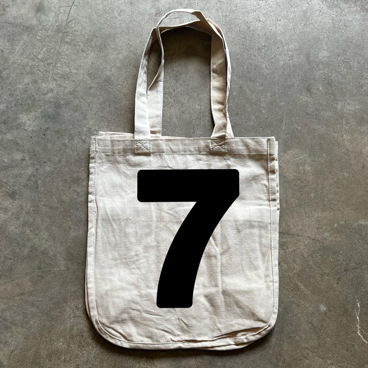Lucky 7 Tote bag w/multiple pocket