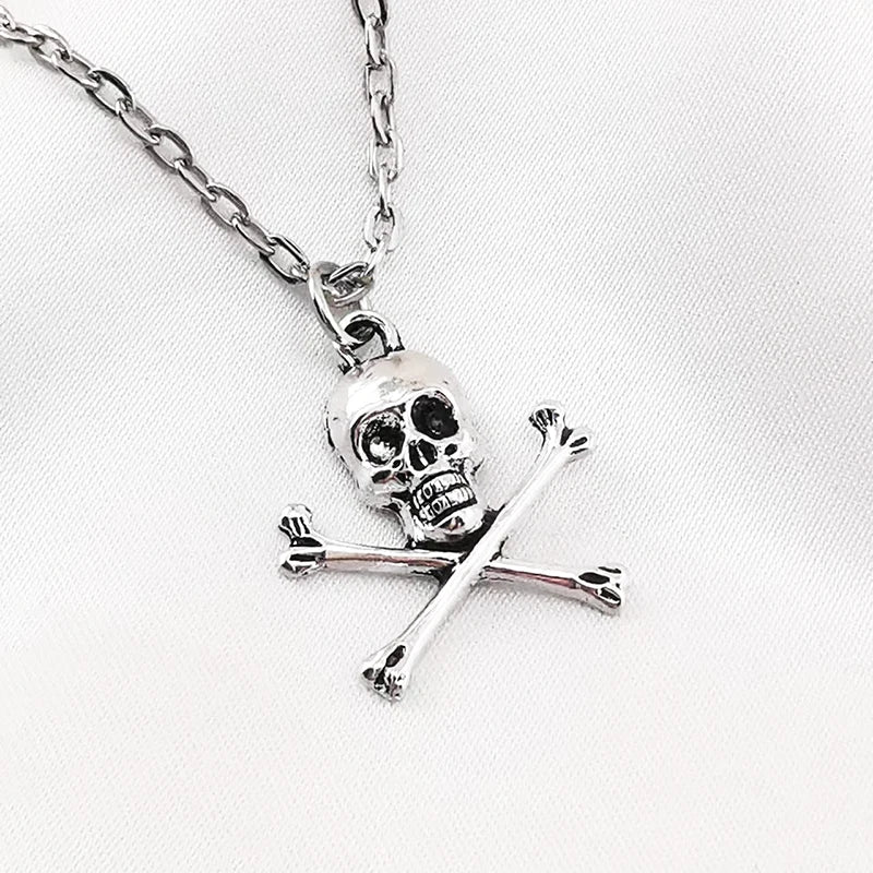 Skull Pendant Necklace Chain