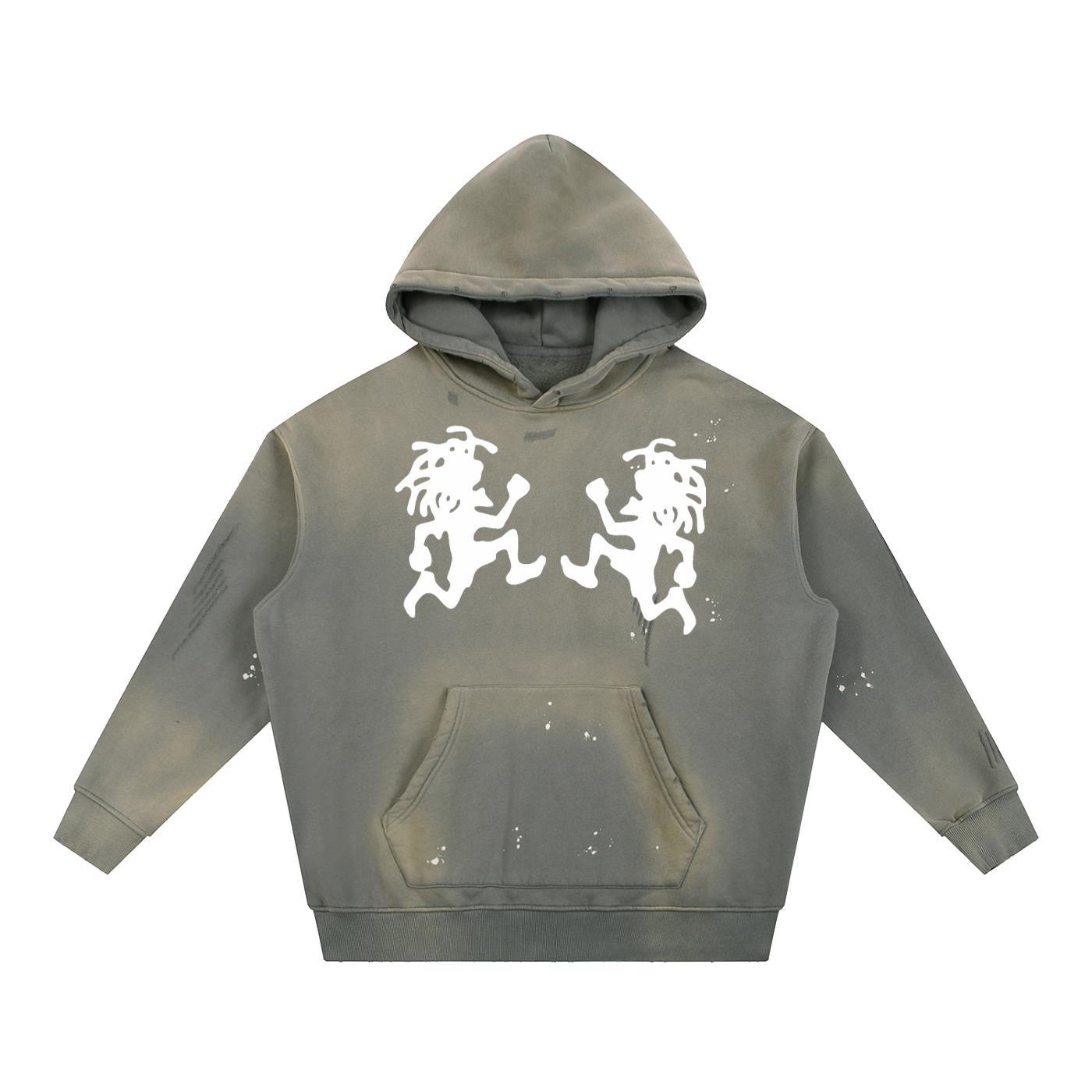 Hoodie,washed,vintage,runningman,sweatshirt,hooded,hood