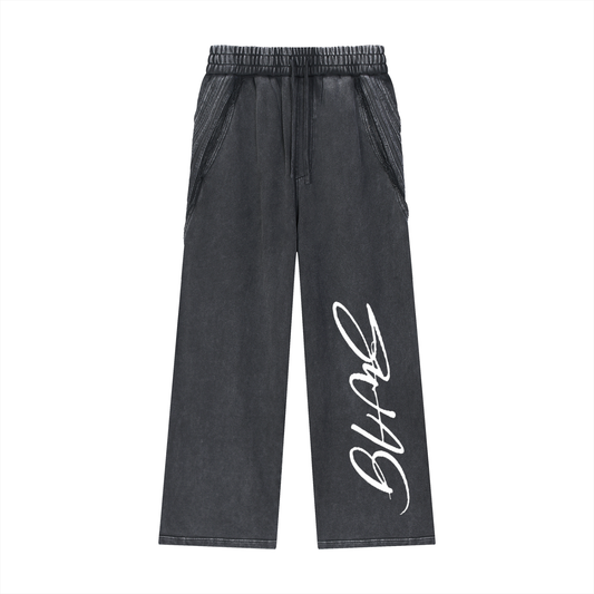 Sweatpants,pants,sweats,swag,oversized,baggy,straightlegged