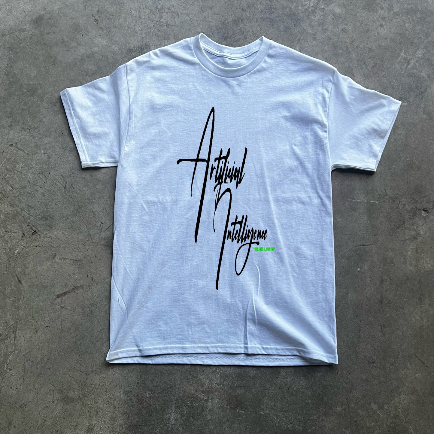 Artificial Intelligence Ruins Lives Tee