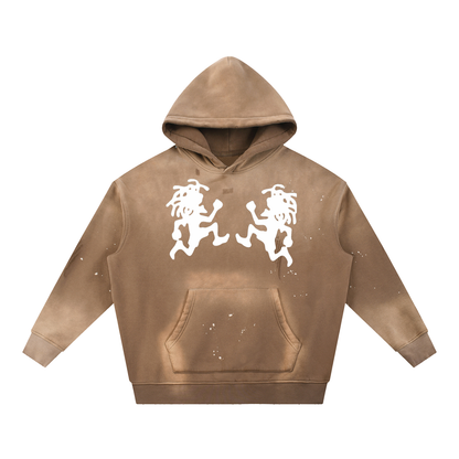 Hoodie,washed,vintage,runningman,sweatshirt,hooded,hood