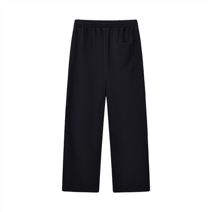 Sweatpants,pants,bottoms,striped,blank,oversized,straightlegged,baggy,wideleg