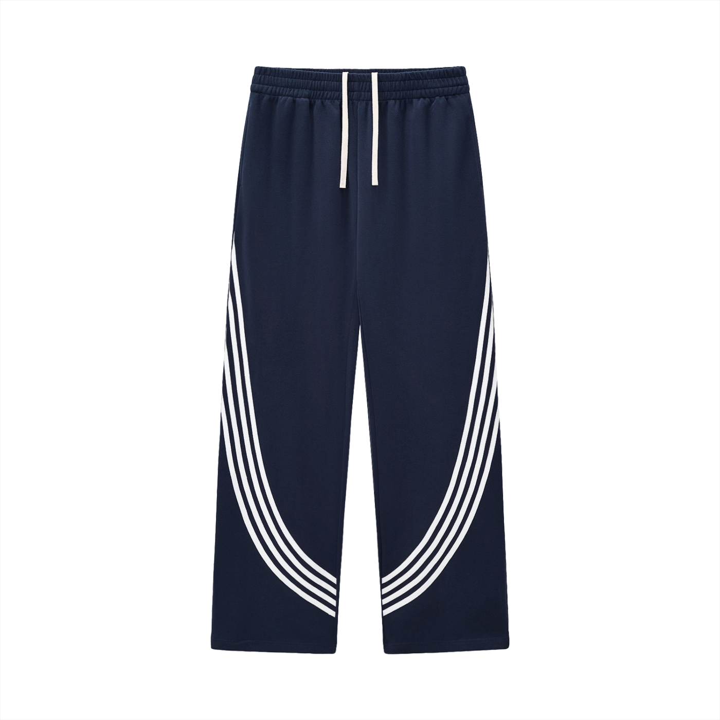 Sweatpants,pants,bottoms,striped,blank,oversized,straightlegged,baggy,wideleg