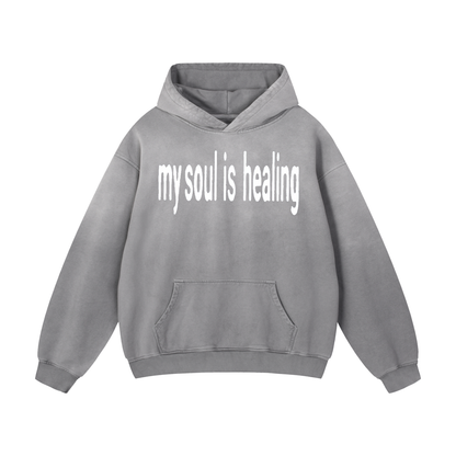 OVERSIZED my soul is healing HOODIE