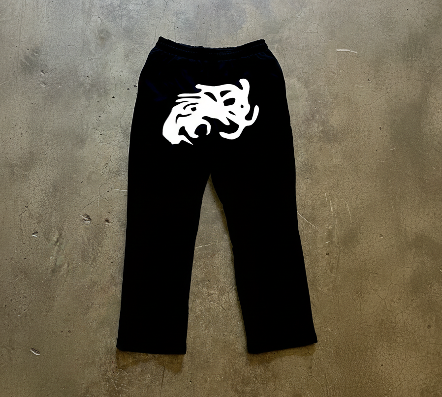 Abstract Oversized Sweatpants