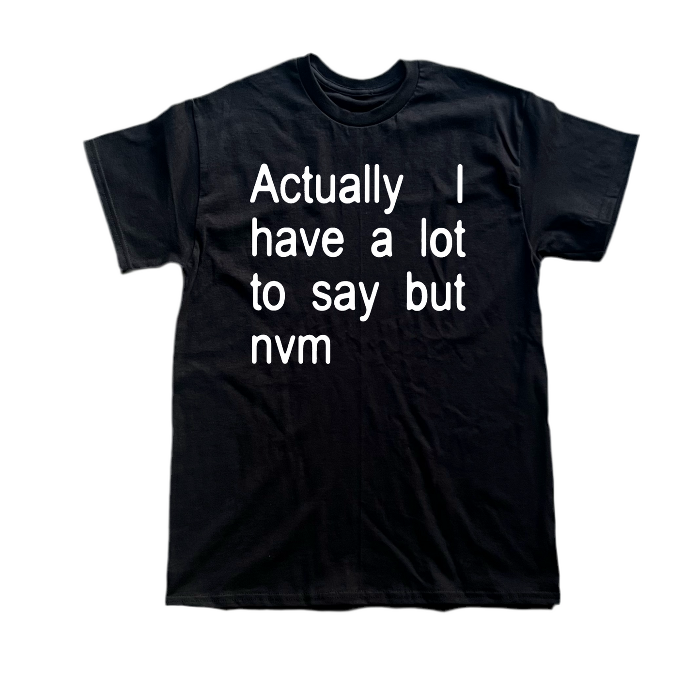 Actually I have a lot to say but nvm tee