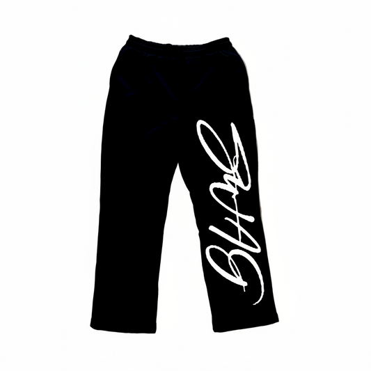 Cursive Swag Oversized Sweatpants