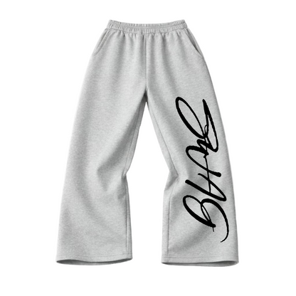 CURSIVE SWAG WIDELEG SWEATPANTS