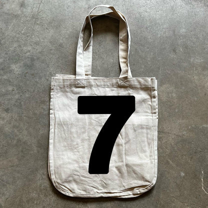 Lucky 7 Tote bag w/multiple pocket