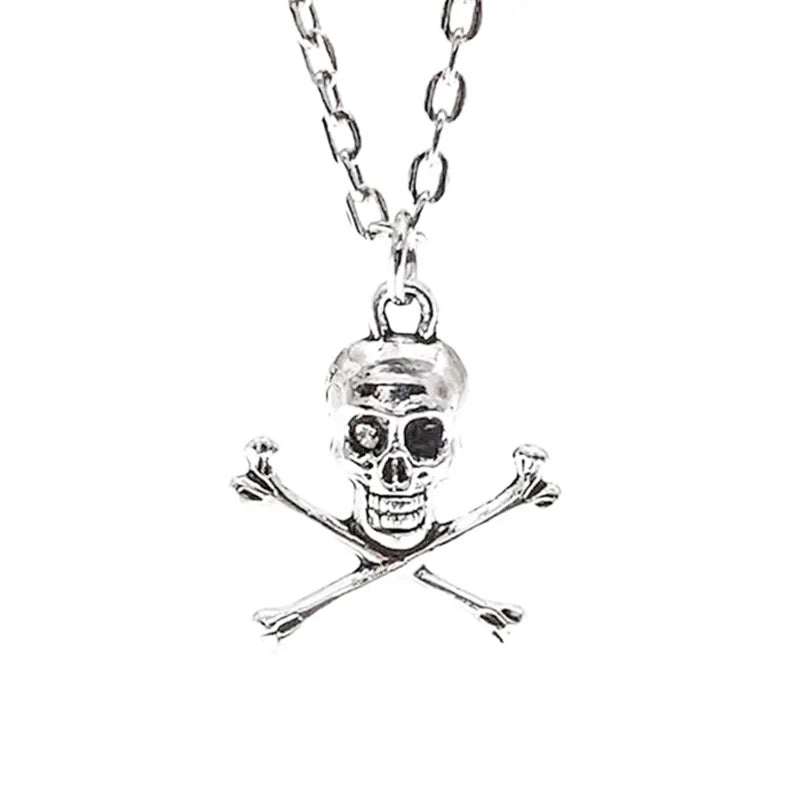 Skull Pendant Necklace Chain
