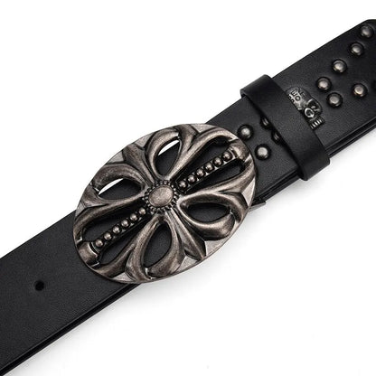 Vintage Skeleton Head Belt