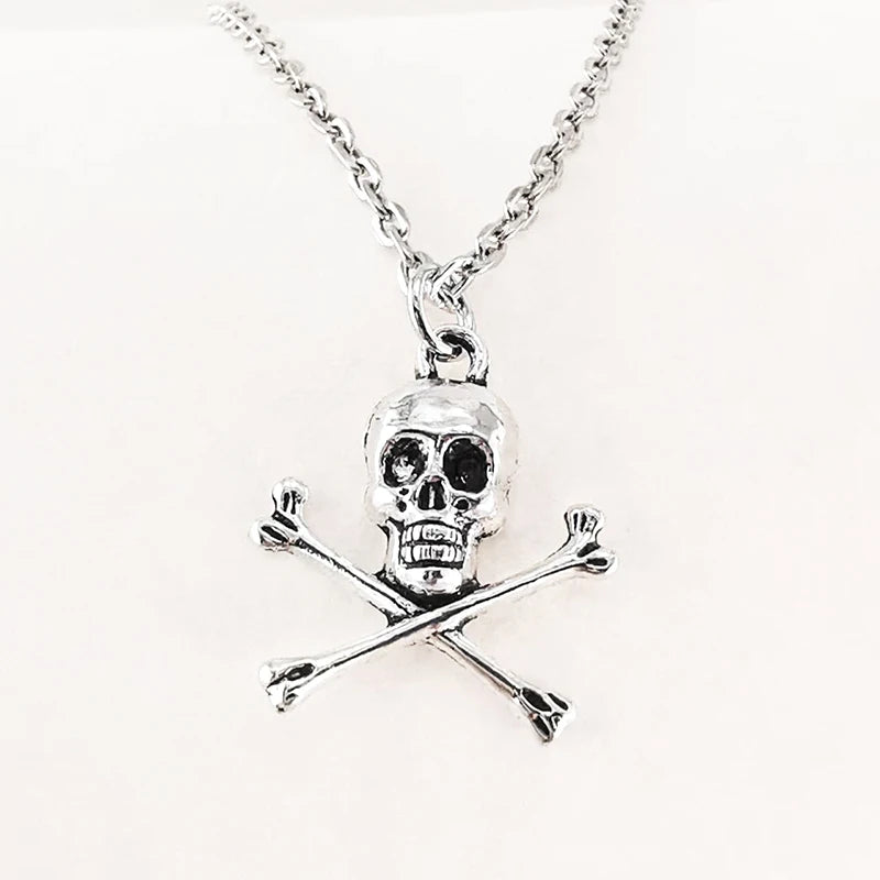Skull Pendant Necklace Chain