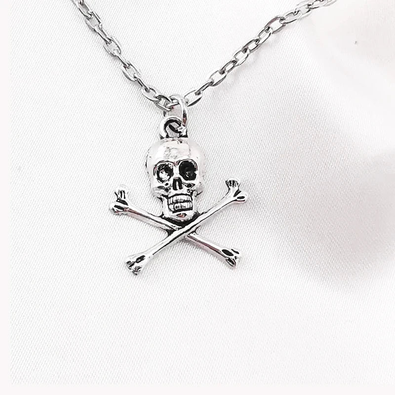 Skull Pendant Necklace Chain