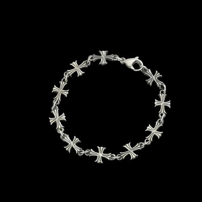 Punk Chain With Cross Necklace