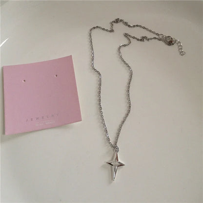 Gothic Black Pendant Necklace Chains