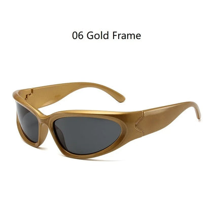 Y2k Punk Sports Sunglasses