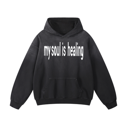 OVERSIZED my soul is healing HOODIE