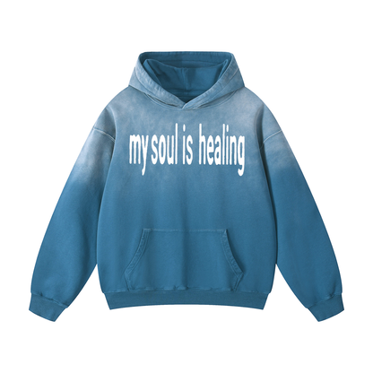 OVERSIZED my soul is healing HOODIE
