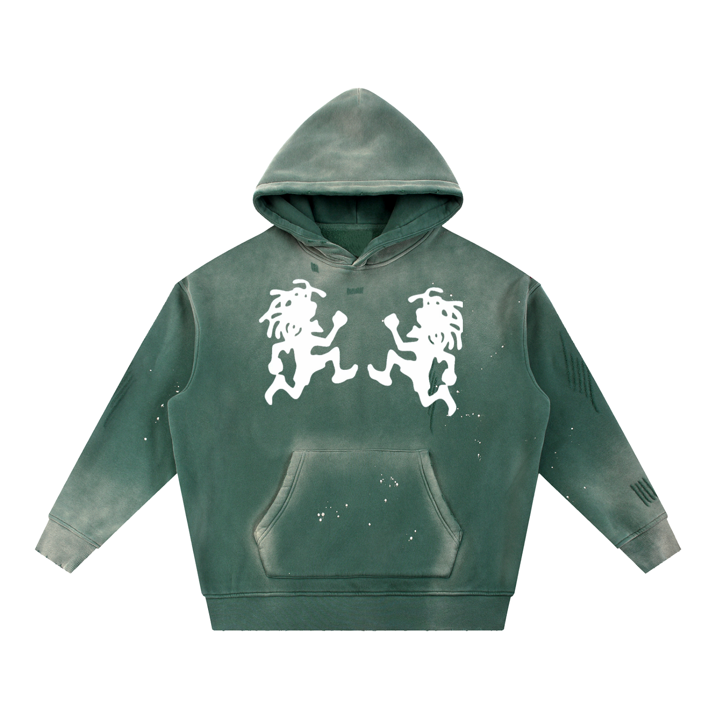 Hoodie,washed,vintage,runningman,sweatshirt,hooded,hood